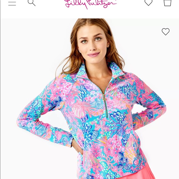 Lilly Pulitzer Melena Popover - splendor in the sand - Picture 4 of 5